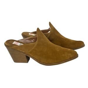 Blondo Nala Waterproof Mules Cognac Women's Size 8